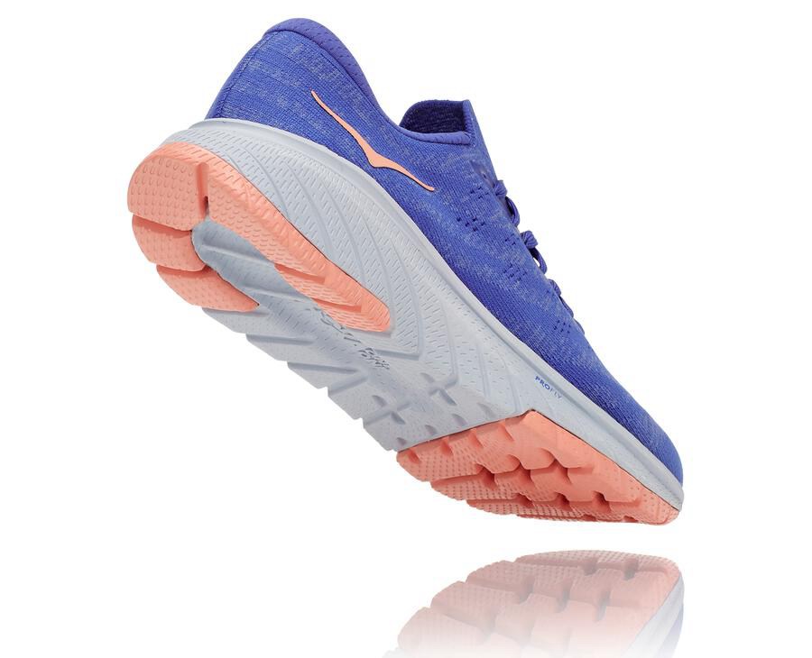 Hoka One One Yürüyüş Ayakkabısı Kadın Mavi - Cavu 3 - AX1329605